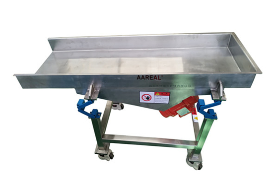 Portable Small Size Food Grade Stainless Steel Vibratory Feeder with New Shaker Conveyor Suspension