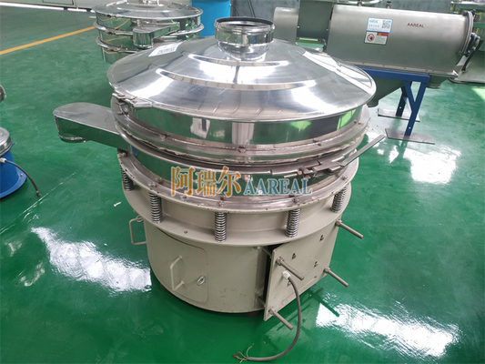 Stainless Steel High Efficiency Large Capacity 1800 RPM Rotary Vibrating Sieve for Metal Powder