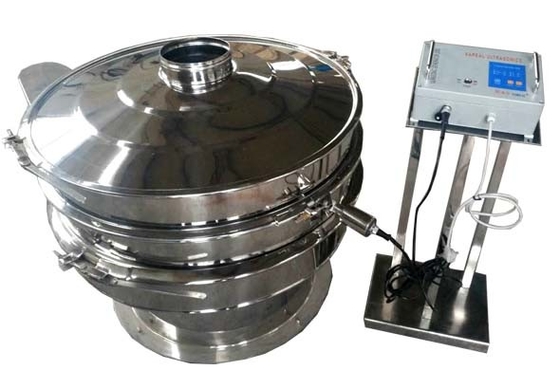 220V 50Hz Rotary Vibrating Screen Round Ultrasonic Separator