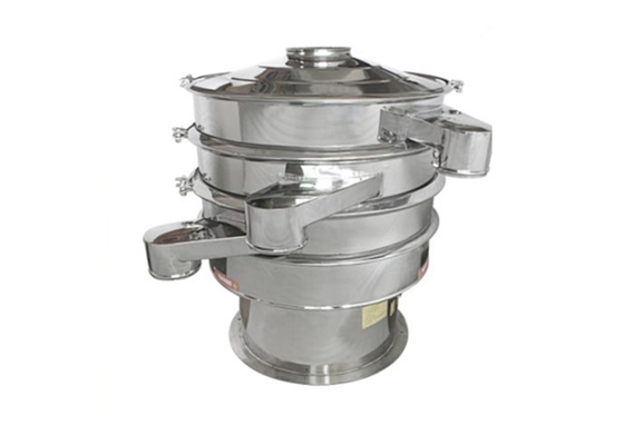 Food Grade Circular Vibrating Screen Separator Multi Layer Round Separator