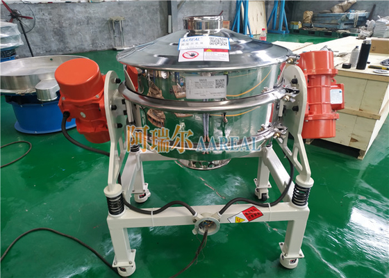 Food Grade Flow Thru Inline SUS 400mm Vibrating Screen Machine