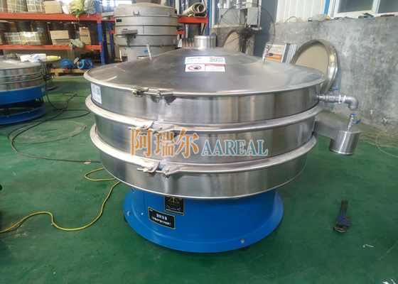 325 Mesh Ss304 Airtight Rotary Vibrating Screen Machine