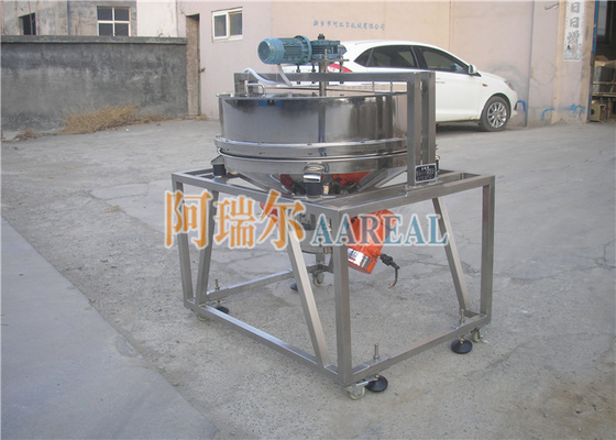 400mm Food Grade Scraper Inline Vibrating Screen Sifter