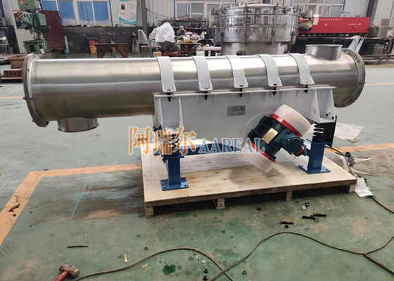 Dia. 400mm Stainless Steel Tubular Industrial Conveyor Systems Food Industry