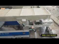 Balance Eccentric Leaf Spring Vibratory Conveyor For Natural Crumb Rubber