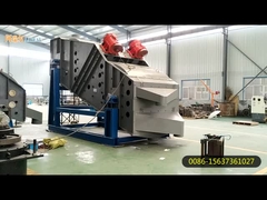 Linear 180*500cm Rectangular Vibrating Screen For Silica Sand